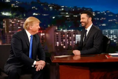 Trump Hails Jimmy Kimmel's Suspension Amidst Democratic Fury Over Free Speech Concerns