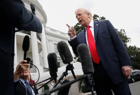 Ex-President Trump Confronts Australian Journalist, Acknowledges Meeting with Anthony Albanese